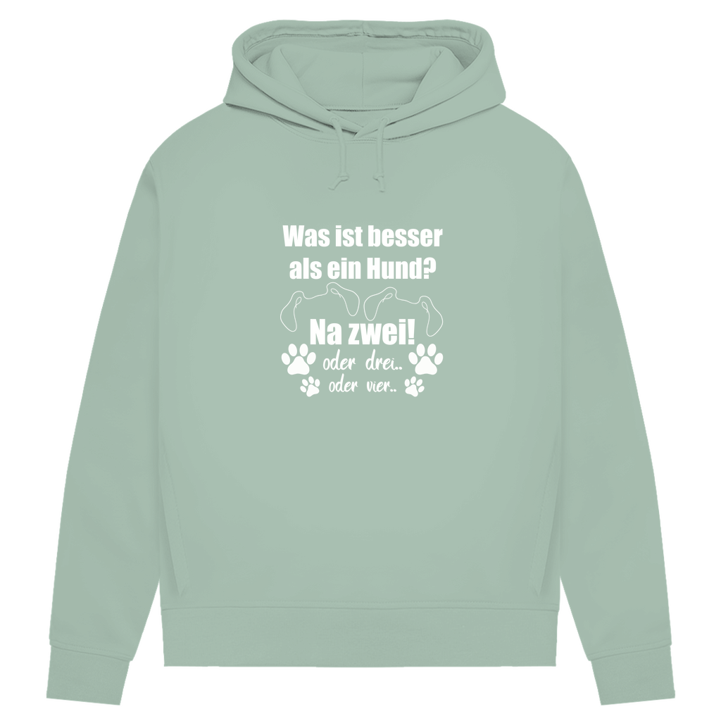 Je Mehr Desto Besser - Bio-Hoodie für Damen