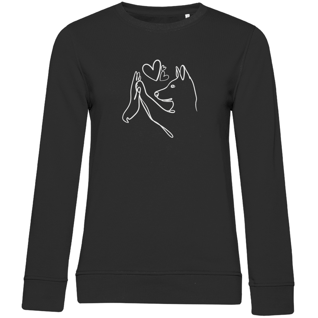 Wahre Liebe Stehohren - Bio-Sweatshirt für Damen