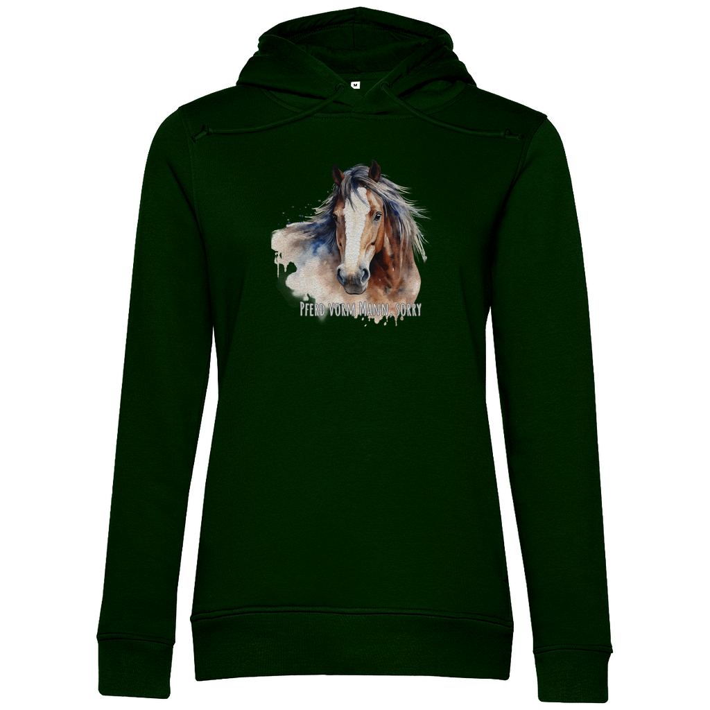 Pferd - Bio-Hoodie für Damen