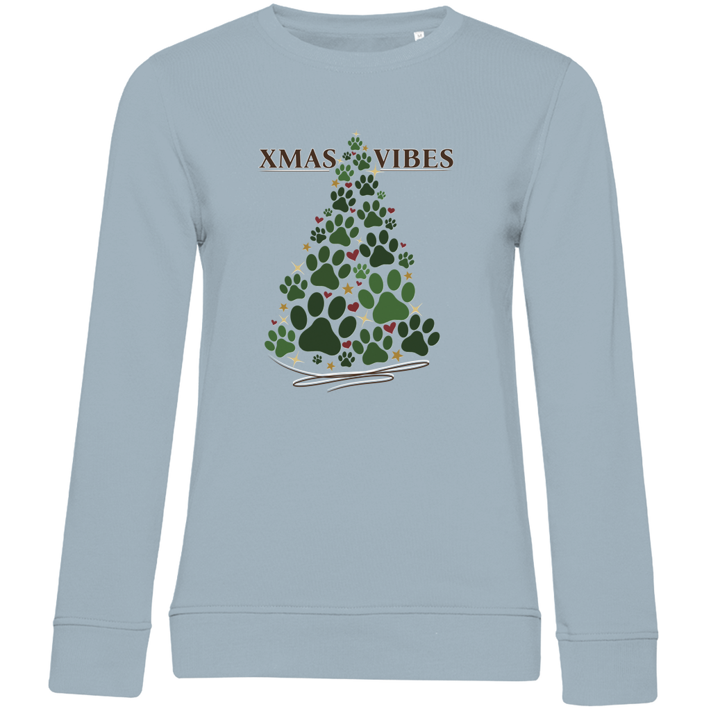 Xmas Vibes - Bio-Sweatshirt für Damen-Weihnachten