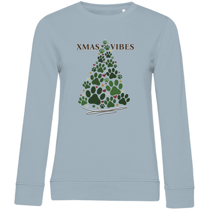 Xmas Vibes - Bio-Sweatshirt für Damen-Weihnachten