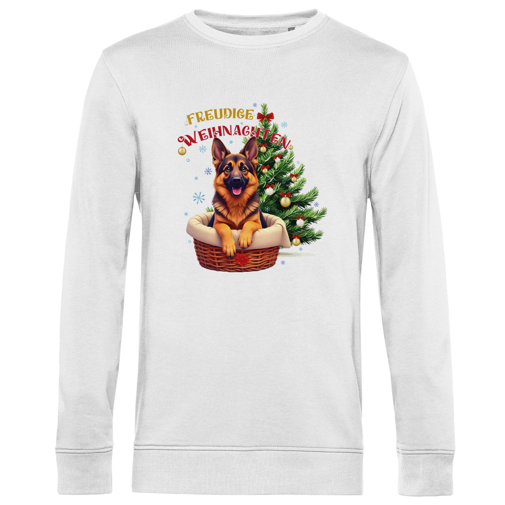 Freudige Weihnachten - Bio-Sweatshirt für Herren-Weihnachten