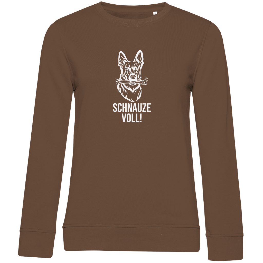 Schnauze Voll - Bio-Sweatshirt für Damen