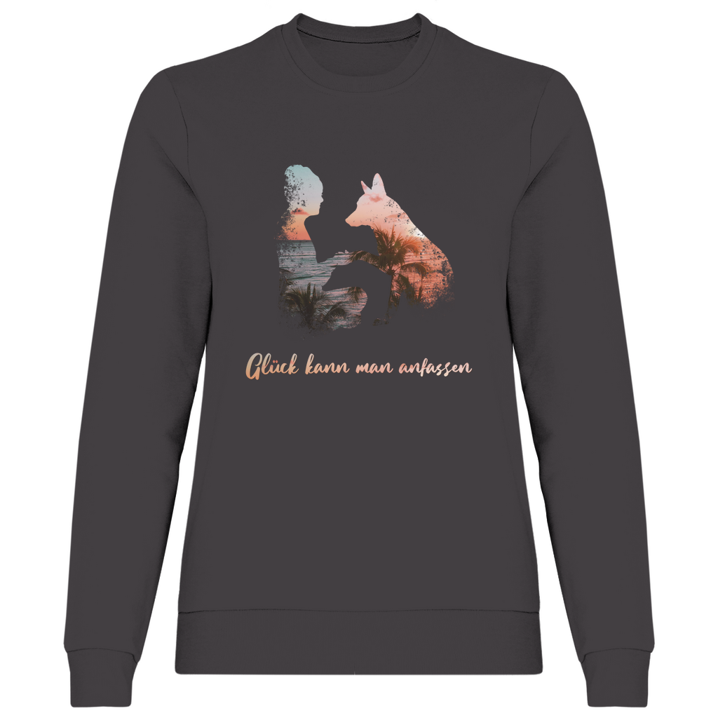 Glück Kann Man Anfassen - Sweatshirt für Damen