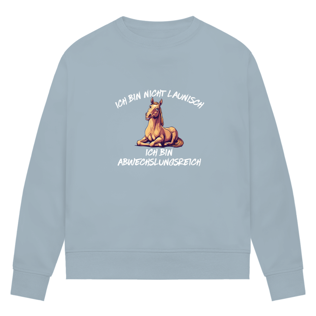 Abwechslungsreich - Bio-Sweatshirt für Damen