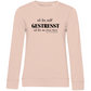 Ohne Pferd - Bio-Sweatshirt für Damen