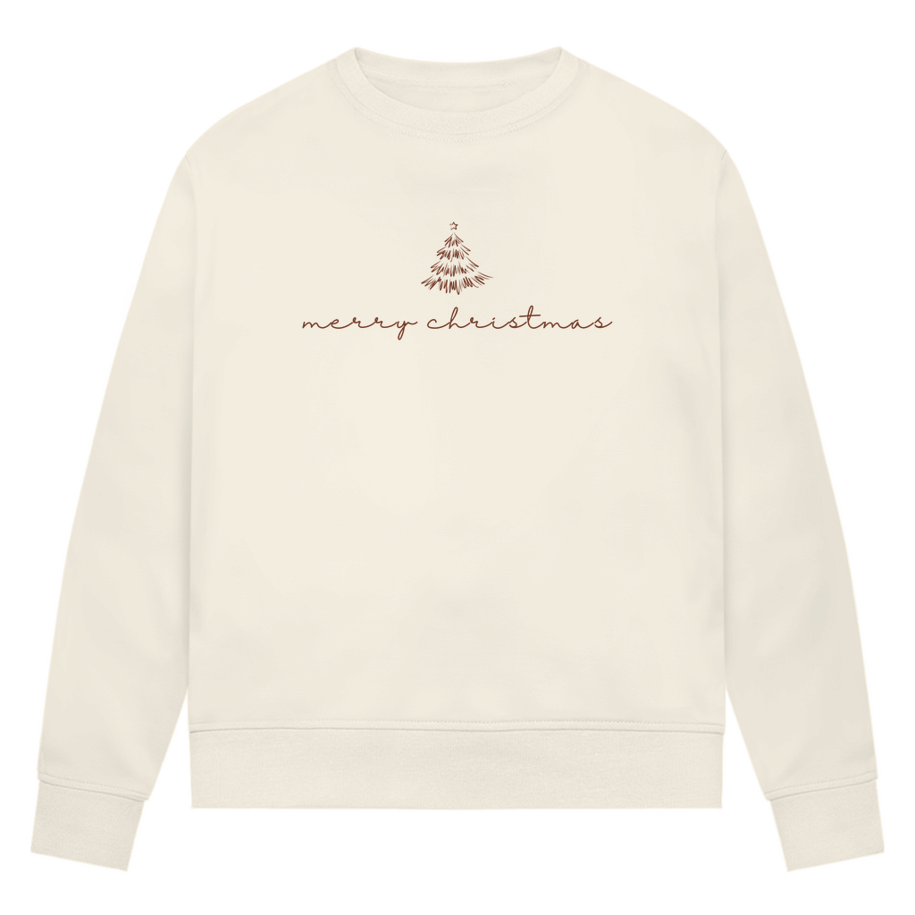 Weihnachten - Bio-Sweatshirt für Damen