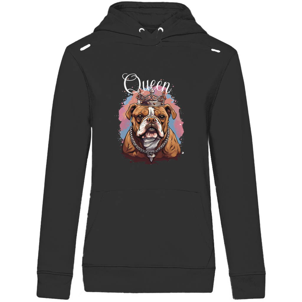 Queen - Bio-Hoodie für Damen