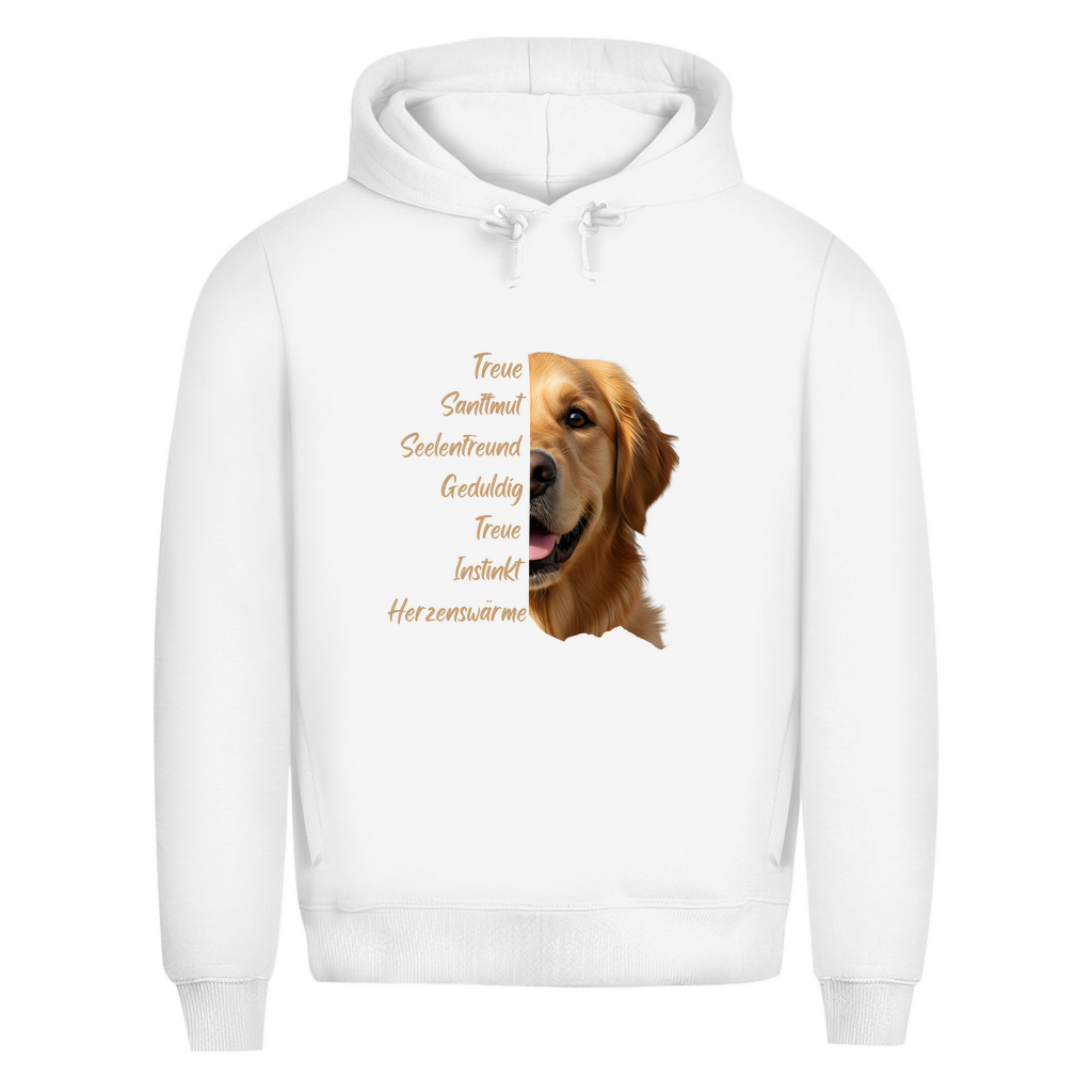 Golden Retriever - Bio-Hoodie für Herren