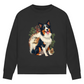Dogs & Pines - Bio-Sweatshirt für Damen