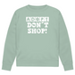 Adopt Don't Shop - Bio-Sweatshirt für Herren