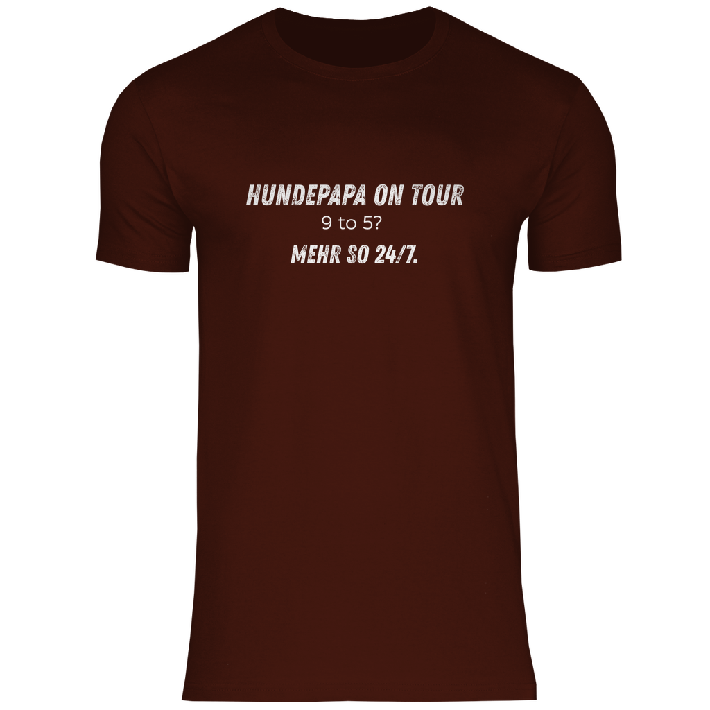 Vollzeit-Hundepapa - T-Shirt für Herren
