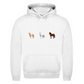 Pferde Trio - Hoodie Unisex
