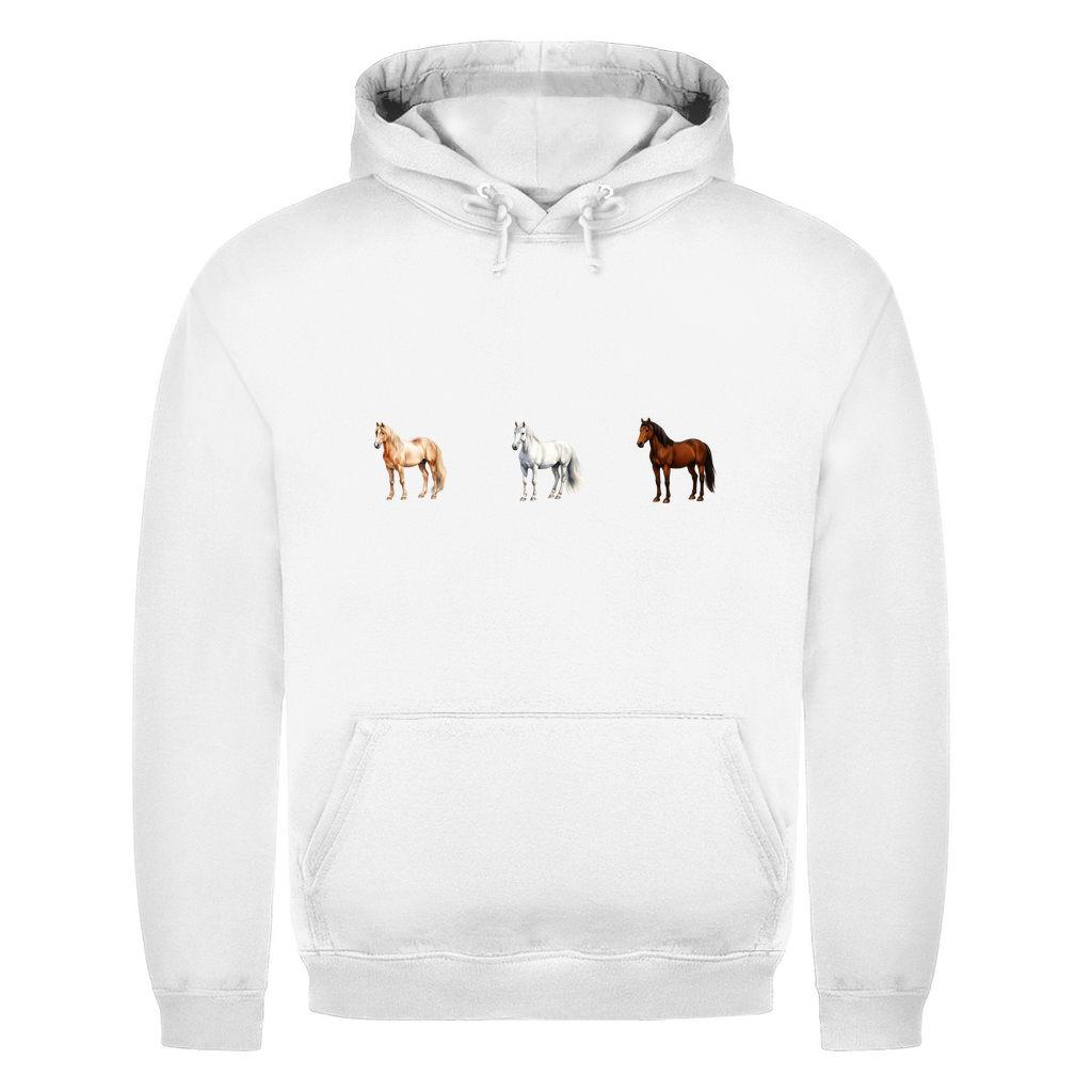 Pferde Trio - Hoodie Unisex