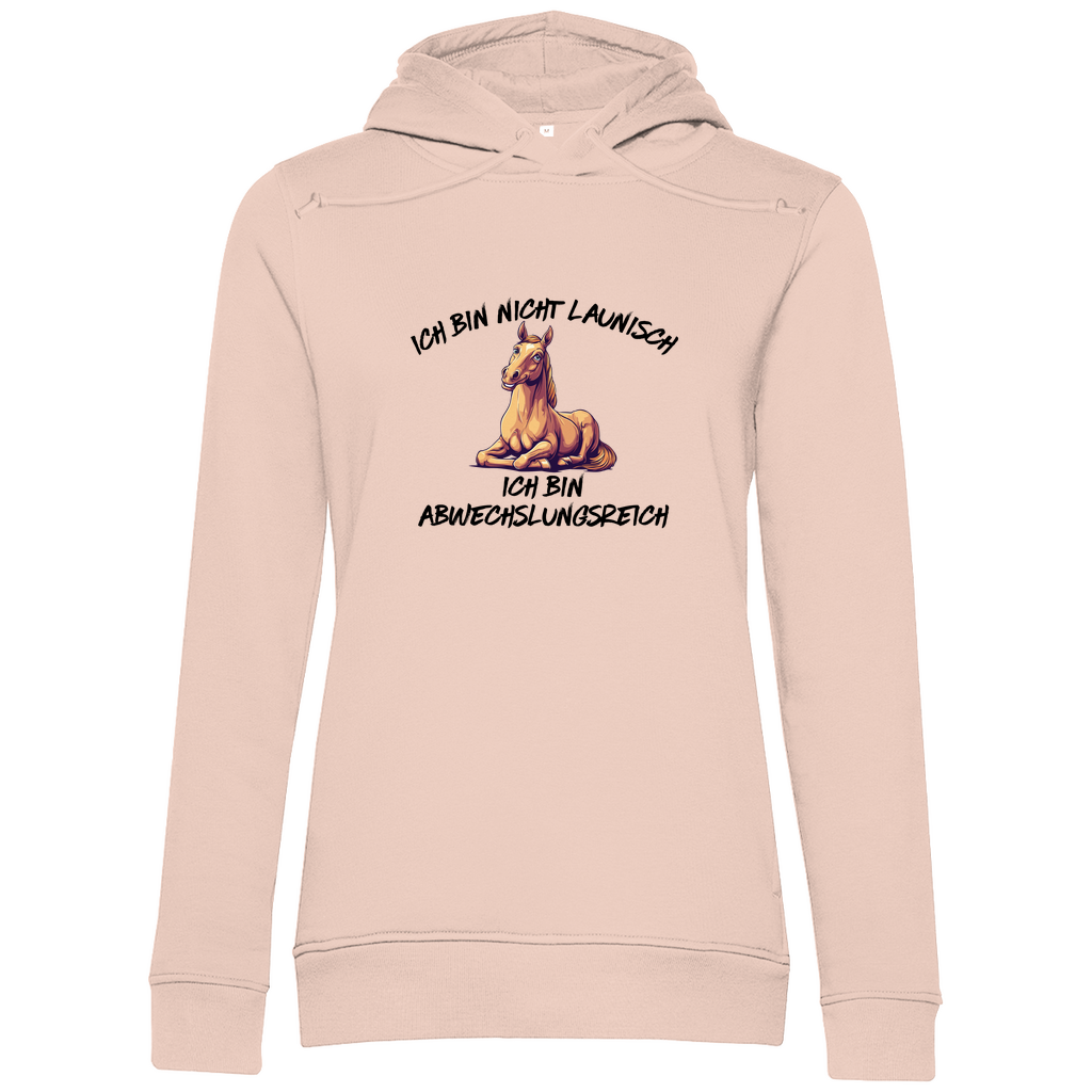 Abwechslungsreich - Bio-Hoodie für Damen