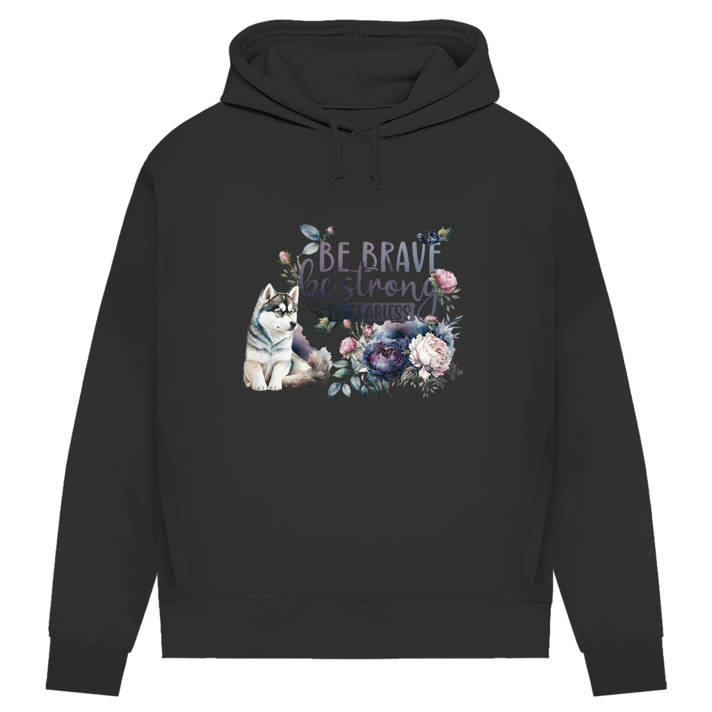 Be Strong - Bio-Hoodie für Damen