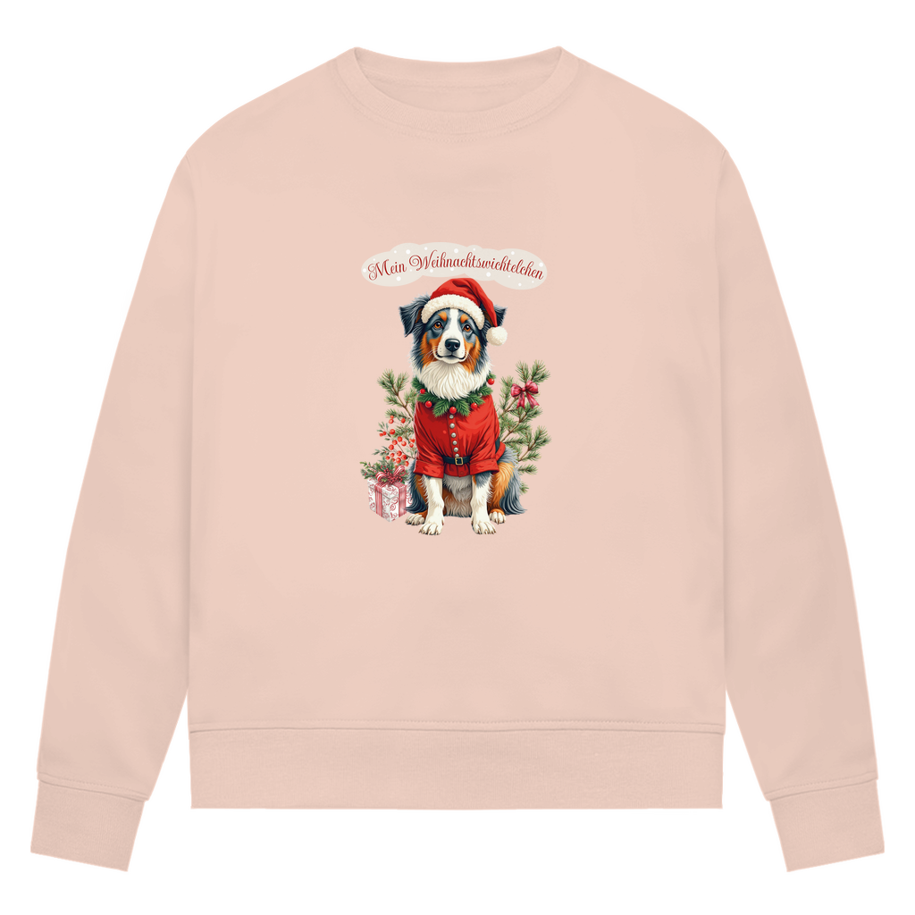 Weihnachtswichteln - Bio-Sweatshirt für Damen