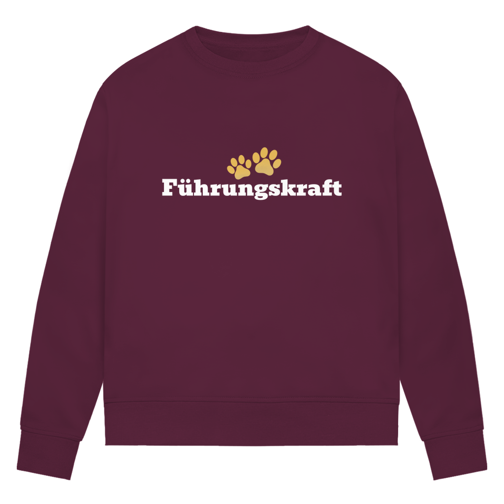Führungskraft - Bio-Sweatshirt für Damen