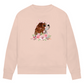 Flower Cavalier King Charles - Bio-Sweatshirt für Damen