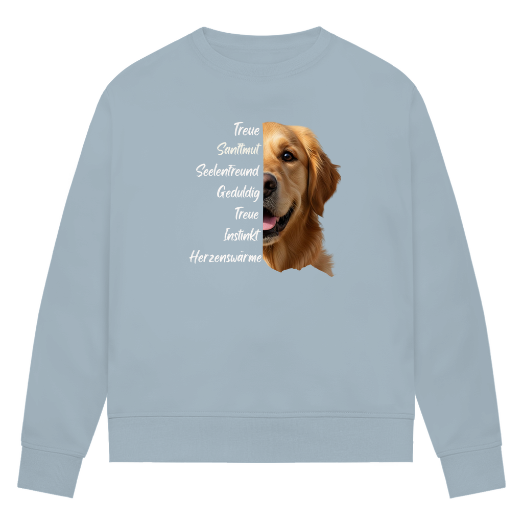 Golden Retriever - Bio-Sweatshirt für Damen