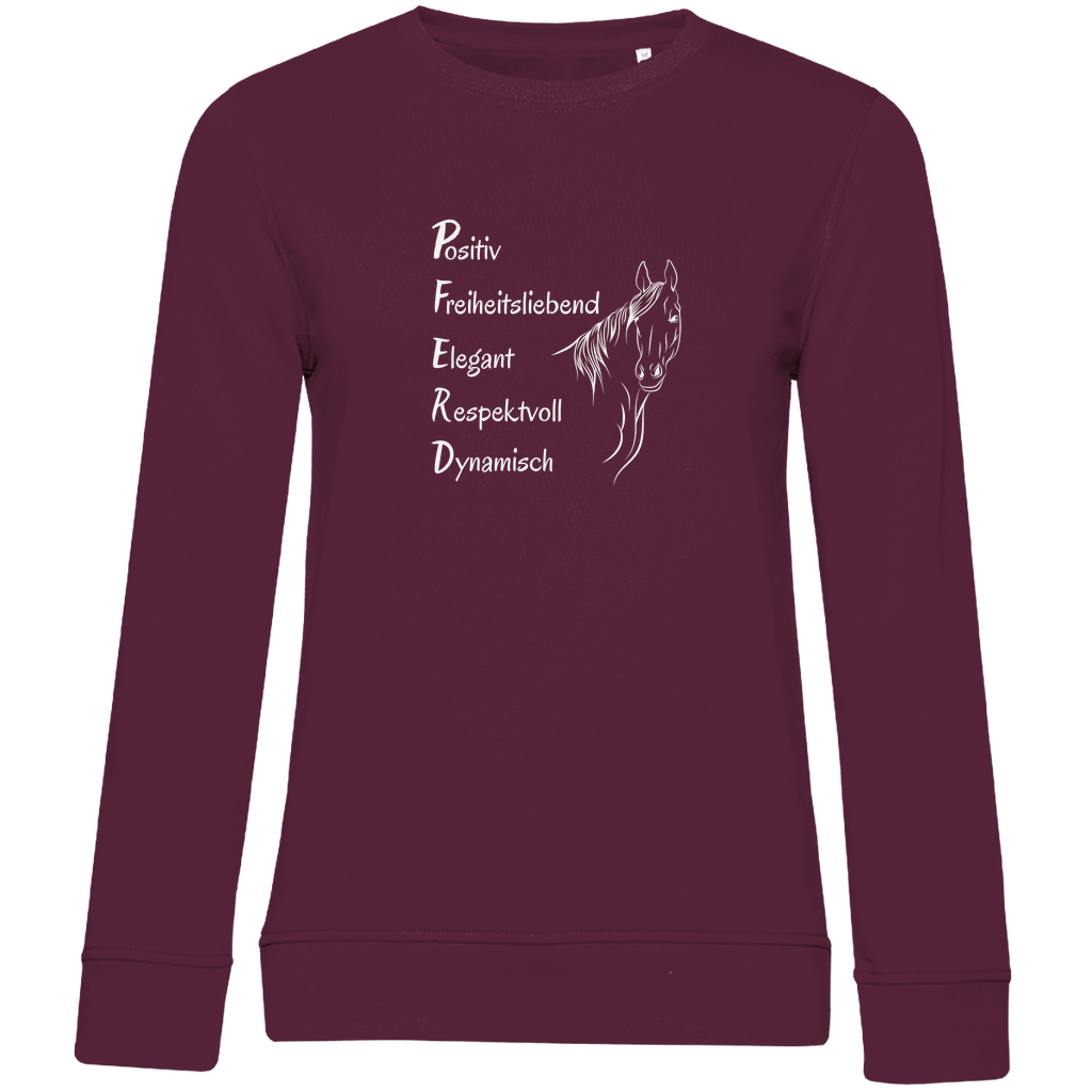 Seelenpferd - Bio-Sweatshirt für Damen