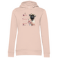 Pastell Mops - Bio-Hoodie für Damen