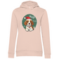 Wuff und Weihnachten - Bio-Hoodie für Damen- Weihnachten