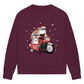 Biker Santa - Bio-Sweatshirt für Damen