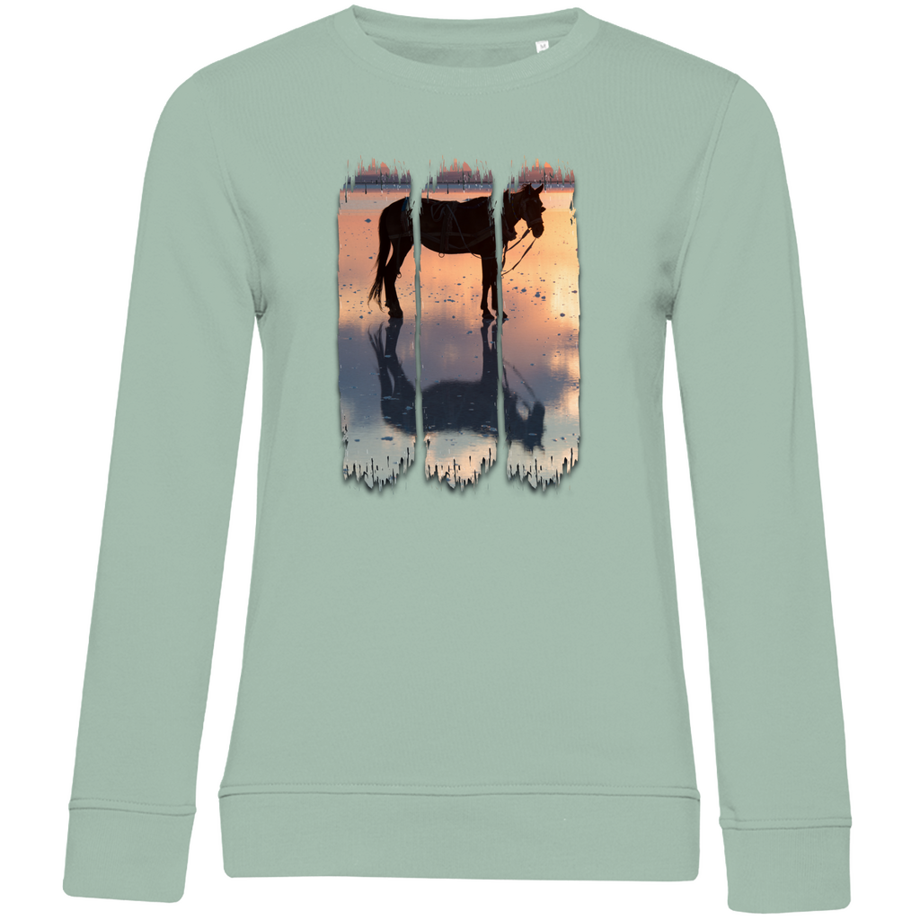 Magic Sunset - Bio-Sweatshirt für Damen