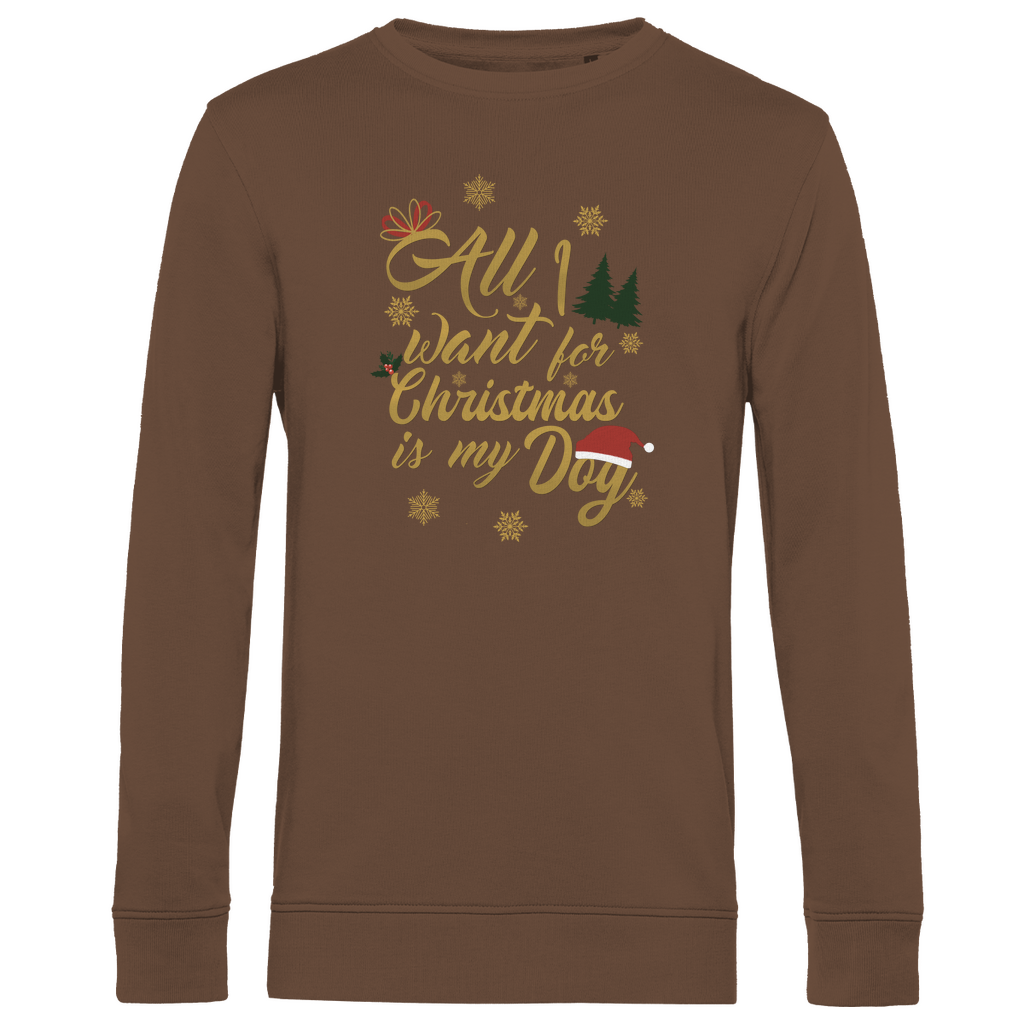 All I want - Bio-Sweatshirt für Herren-Weihnachten