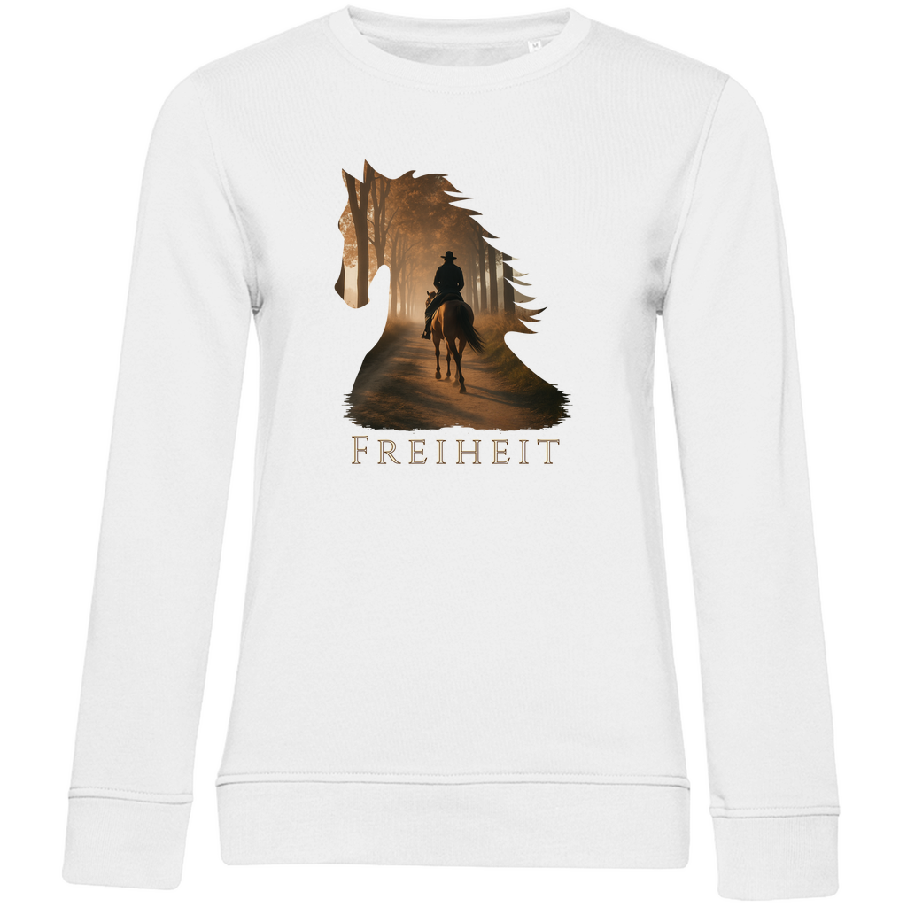 Freiheit - Bio-Sweatshirt für Damen