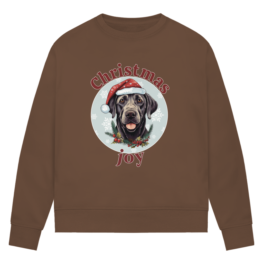 Christmas joy - Bio-Sweatshirt für Damen