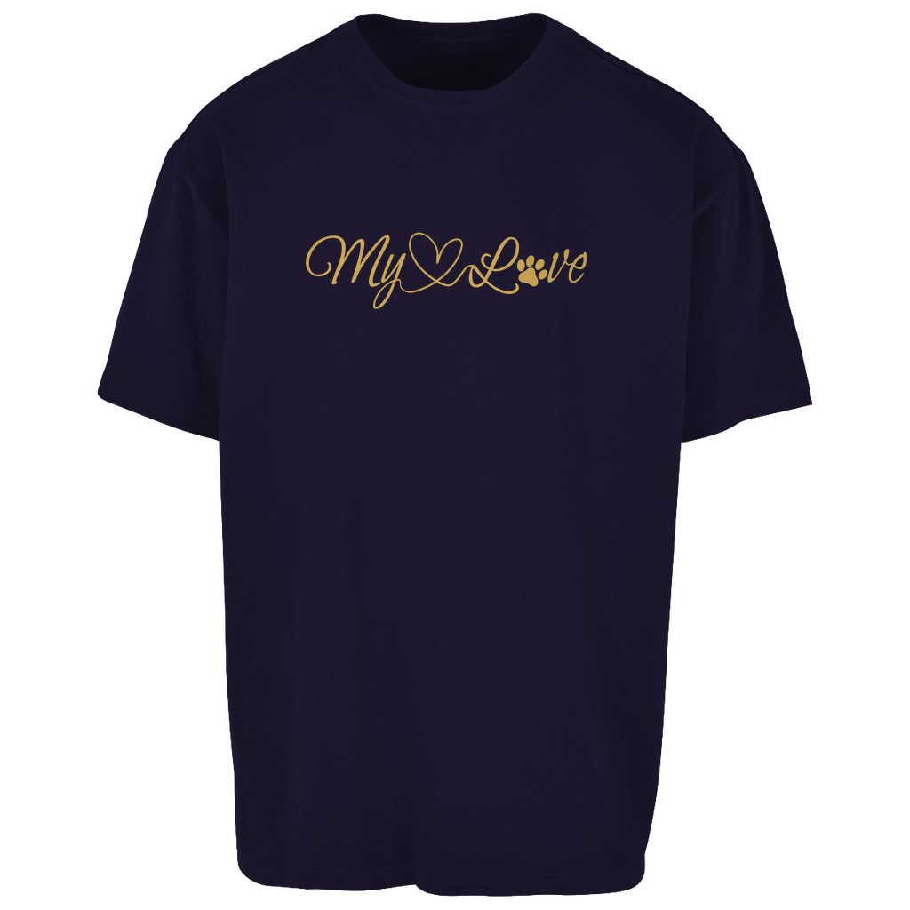 My Love - Oversize T-Shirt für Damen