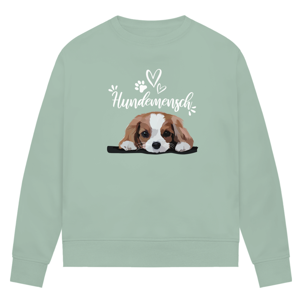 Hundemensch - Bio-Sweatshirt für Damen