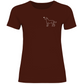 Labrador mit Herz - T-Shirt für Damen