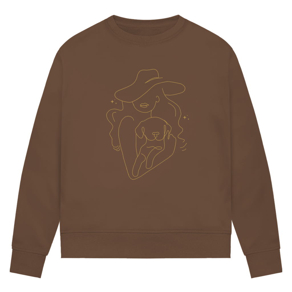 Umarmung - Bio Sweatshirt für Damen