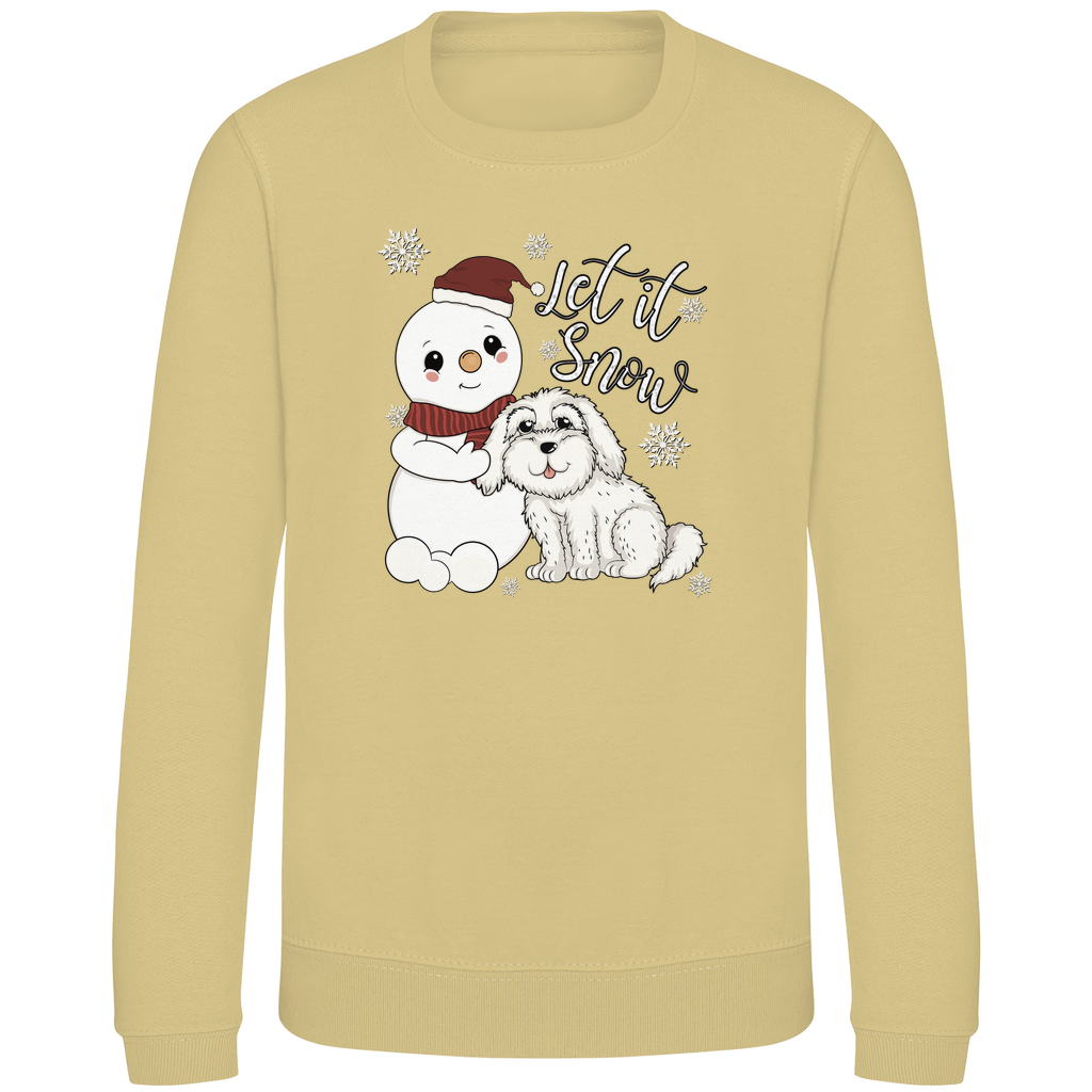 Let it snow - Sweatshirt für Kinder