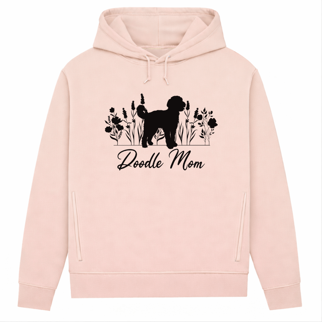 Doodle Mom – Hoodie aus Bio-Baumwolle für Damen