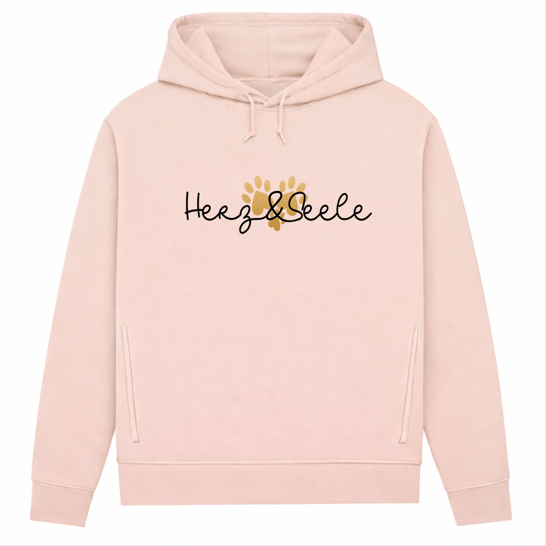 Herz und Seele – Hoodie aus Bio-Baumwolle für Damen