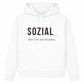 SOZIAL...  – Hoodie aus Bio-Baumwolle für Damen