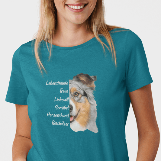 Australian Shepherd - T-Shirt für Damen