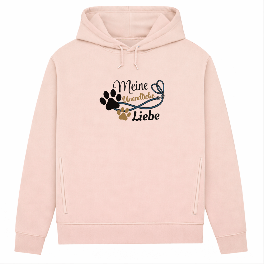 Unendlich – Hoodie aus Bio-Baumwolle für Damen