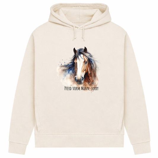 Pferd - Hoodie aus Bio-Baumwolle für Damen