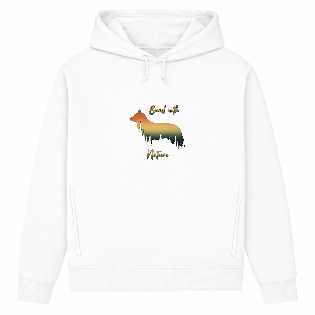 Bond With Nature– Hoodie aus Bio-Baumwolle für Damen