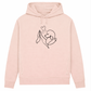 Pudelliebe – Hoodie aus Bio-Baumwolle für Damen