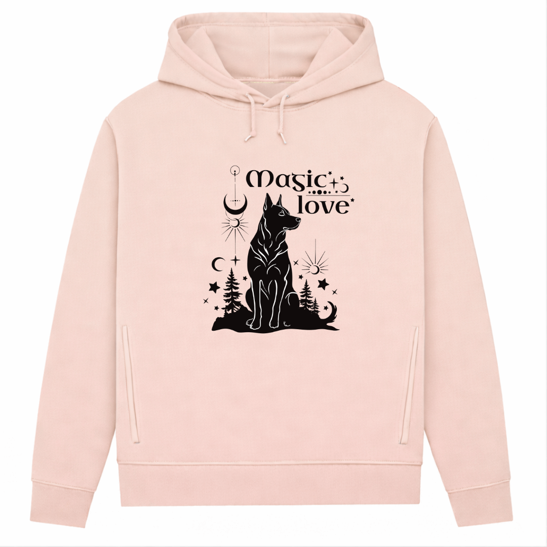 Magic Love– Hoodie aus Bio-Baumwolle für Damen