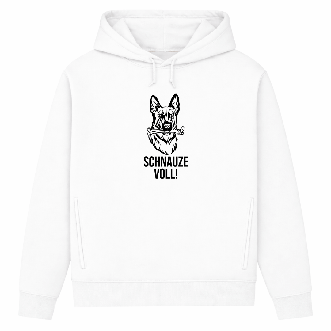 Schnauze Voll– Hoodie aus Bio-Baumwolle für Damen