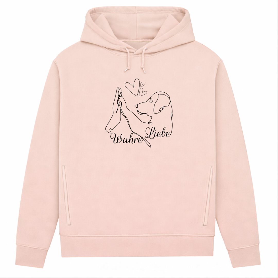Meine Wahre Liebe– Hoodie aus Bio-Baumwolle für Damen