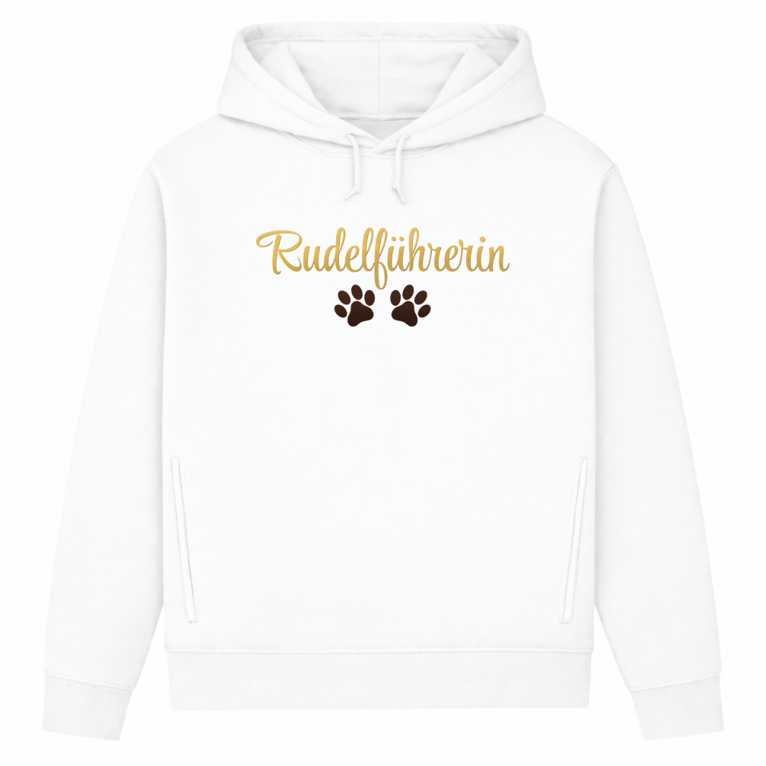 Rudelführerin– Hoodie aus Bio-Baumwolle für Damen
