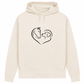 Herzensfreunde - Hoodie aus Bio-Baumwolle für Damen